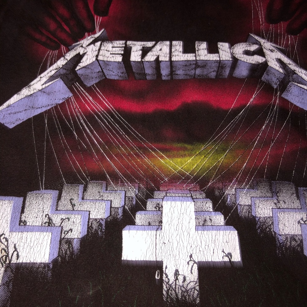 Vintage Metallica Master of Puppets T-Shirt - Picture 5 of 5